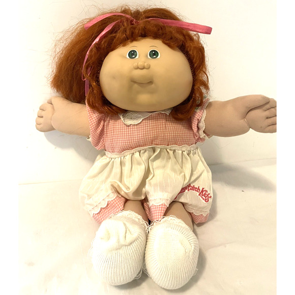 Cabbage Patch Doll Coleco signed (Red Xavier Roberts 86) Red hair 1978-1982 - Picture 1 of 14